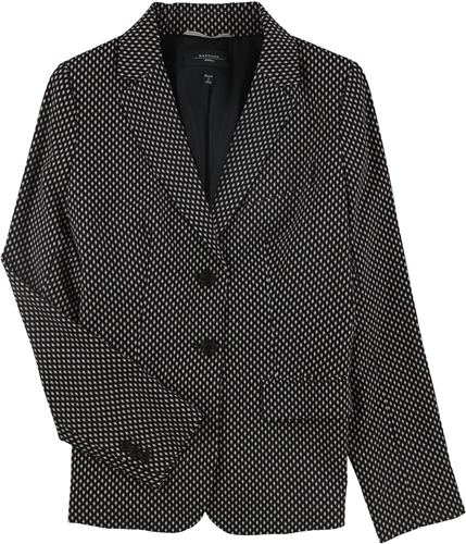 MaxMara Womens Bebbio Two Button Blazer Jacket black 8