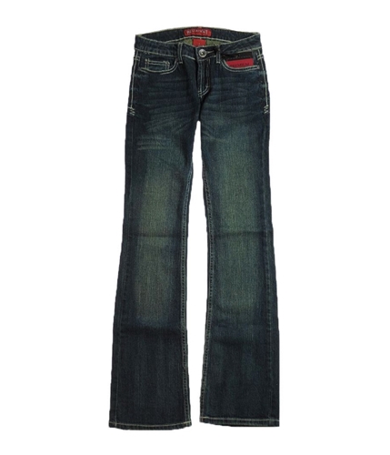 Red Rivet Womens Denim Flared Jeans darkwash 1x32