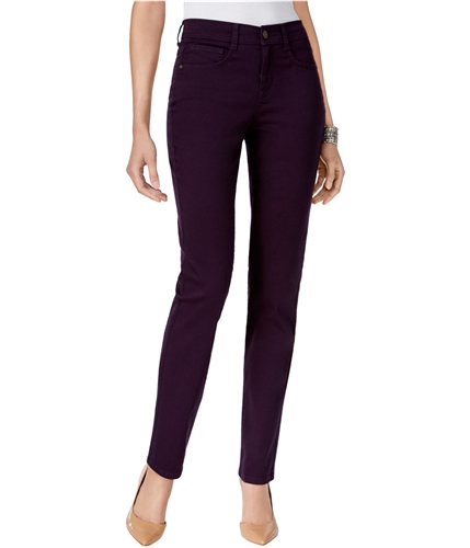 Style & Co. Womens Tummy-Control Slim Fit Jeans darkgrape 16x30