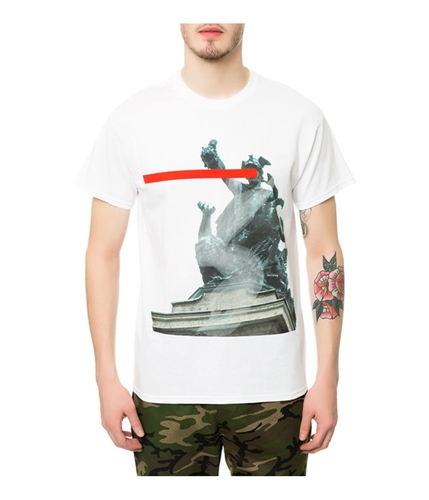 Black Scale Mens The Der Kopf SS Graphic T-Shirt white S