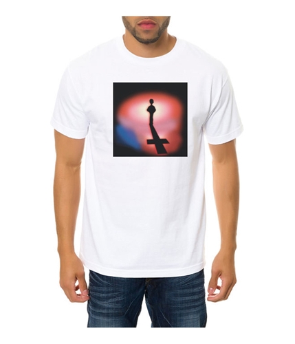 Black Scale Mens The Omen Graphic T-Shirt white S