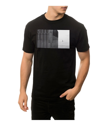 Black Scale Mens The Paradise NYC Graphic T-Shirt black S