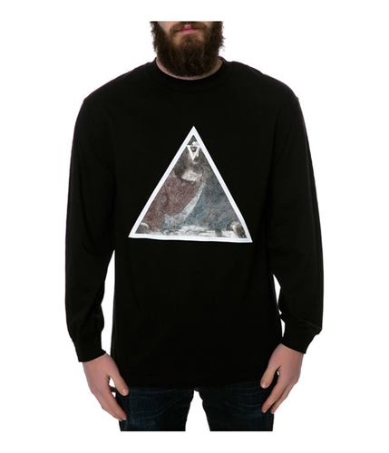 Black Scale Mens The First Supper LS Graphic T-Shirt black S