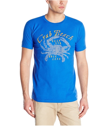 G.H. Bass & Co. Mens Crab Beach Graphic T-Shirt nauticalblue S
