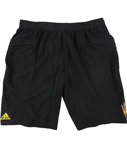 Adidas Mens College Team Logo Athletic Workout Shorts sundevils S