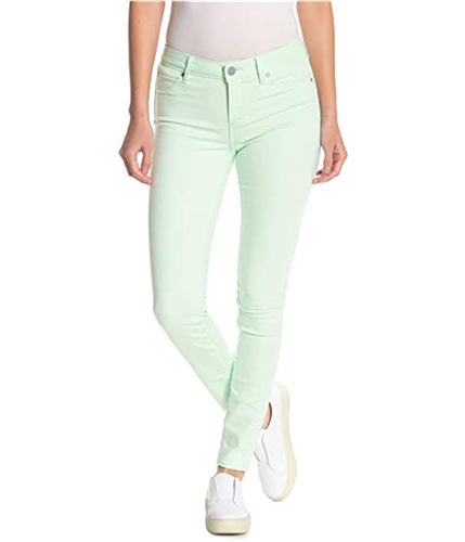 Articles of Society Womens Super-Soft Ankle Skinny Fit Jeans ltgreen 26x28