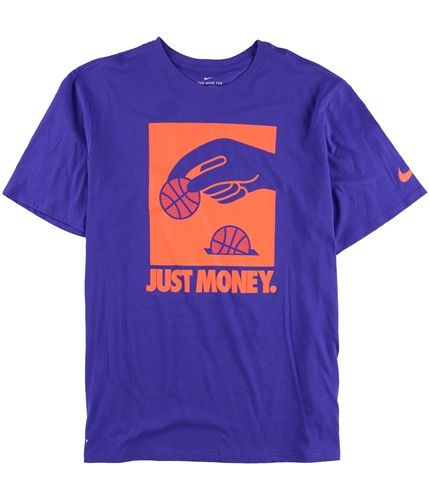 Nike Mens Just Money Graphic T-Shirt 512 XL