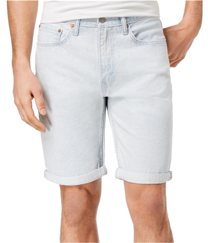 Levi's Mens Classic-Fit Tapered Casual Denim Shorts navy 34