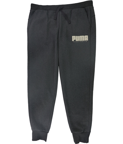 Puma Mens Fleece Sportswear Athletic Jogger Pants gray XL/31