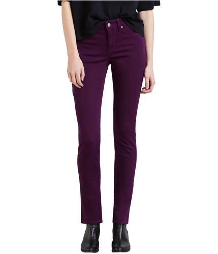Levi's Womens Classic Mid Rise Skinny Fit Jeans purple 26x30