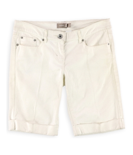 MNG Womens Cotton Casual Denim Shorts white 40