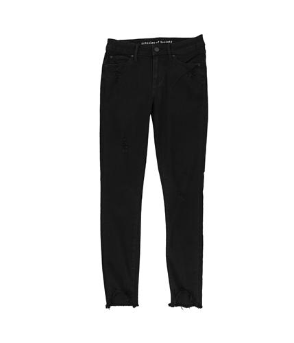 Articles of Society Womens Stephanie Step Hem Skinny Fit Jeans hassan 26x29