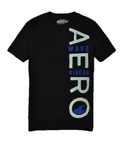 Aeropostale Mens Ath-dept Graphic T-Shirt black XS