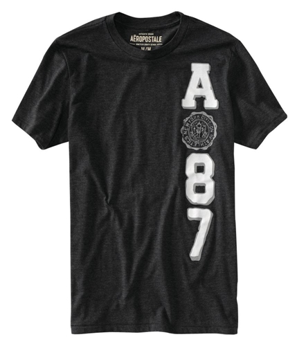 Aeropostale Mens New York Athletics Graphic T-Shirt black XS