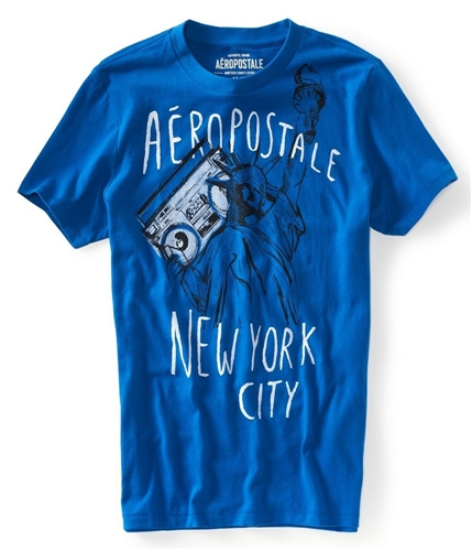 Aeropostale Mens Nyc Attitude Graphic T-Shirt active XS