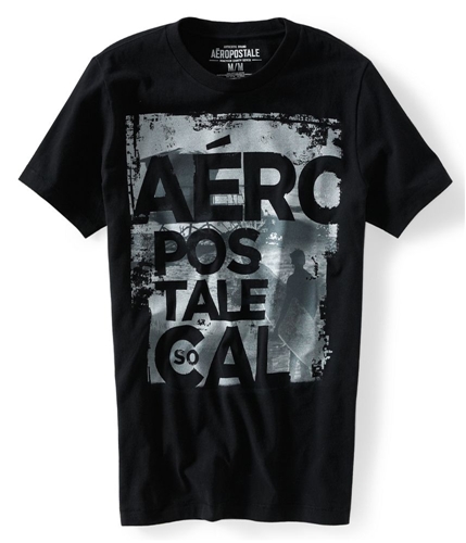 Aeropostale Mens So Cal Crewneck Graphic T-Shirt 1 XS