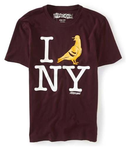 Aeropostale Mens I Pigeon Ny Graphic T-Shirt 625 XS