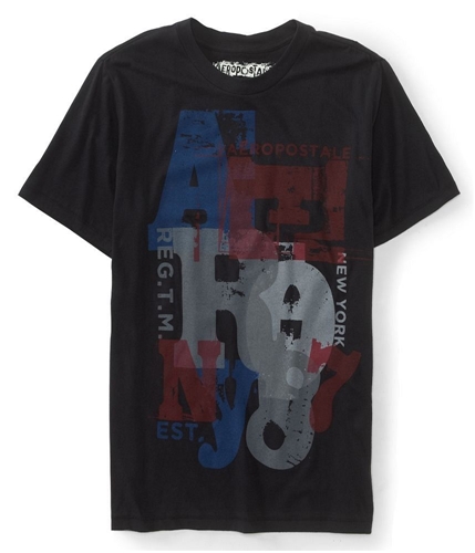 Aeropostale Mens Aero Attitude Logo Graphic T-Shirt 001 XS