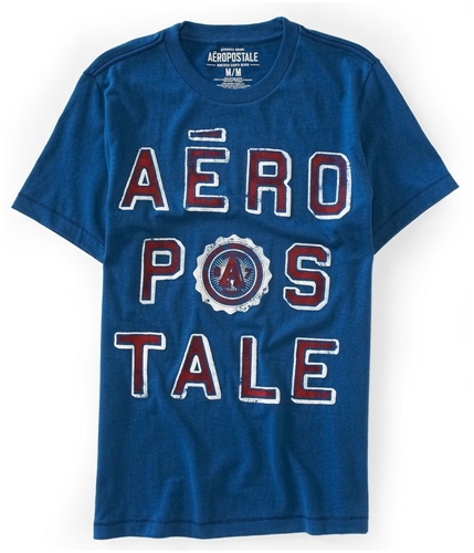 Aeropostale Mens Crest Logo Graphic T-Shirt 109 XS