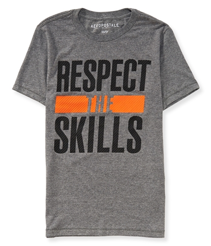 Aeropostale Mens Respect The Skills Graphic T-Shirt 53 XS