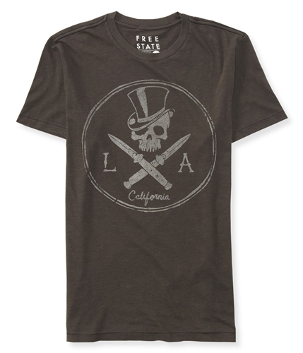 Aeropostale Mens LA Skull Graphic T-Shirt 001 XS