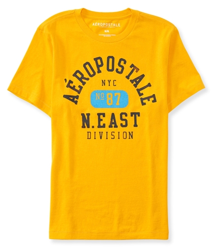 Aeropostale Mens NYC N. East Division Graphic T-Shirt 817 L