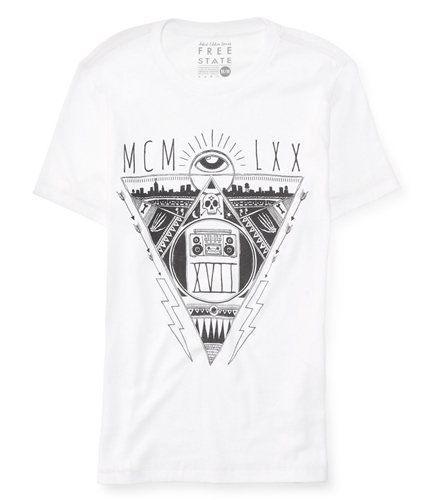 Aeropostale Mens MCM LXX Graphic T-Shirt 102 XS