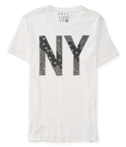 Aeropostale Mens Bandana NY Graphic T-Shirt 102 L