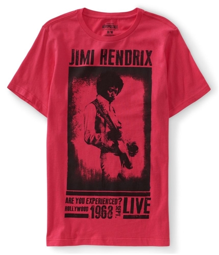 Aeropostale Mens Jimi Hendrix Concert Graphic T-Shirt 679 XS