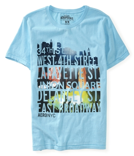 Aeropostale Mens NYC Subway Graphic T-Shirt 446 XL