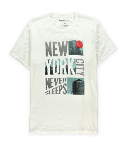 Aeropostale Mens New York Never Sleeps Graphic T-Shirt 102 XL