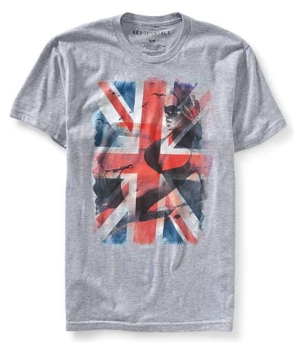 Aeropostale Mens Britain Graphic T-Shirt 090 S