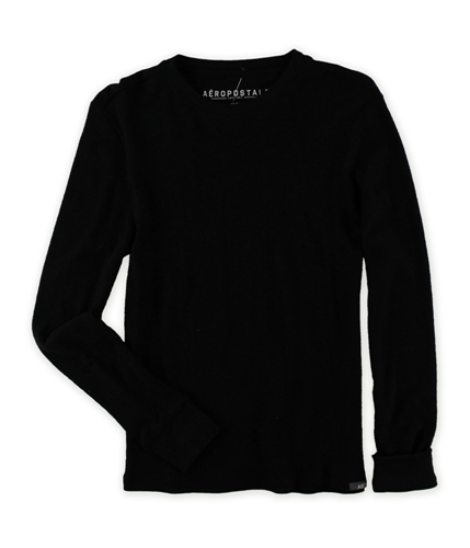 Aeropostale Mens Solid Thermal Sweater 001 XS