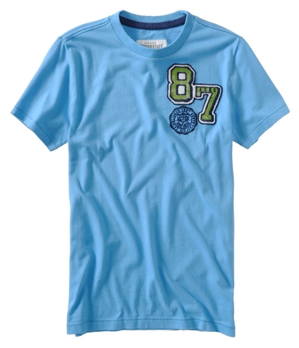 Aeropostale Mens 87 Aero Graphic T-Shirt bluejay M