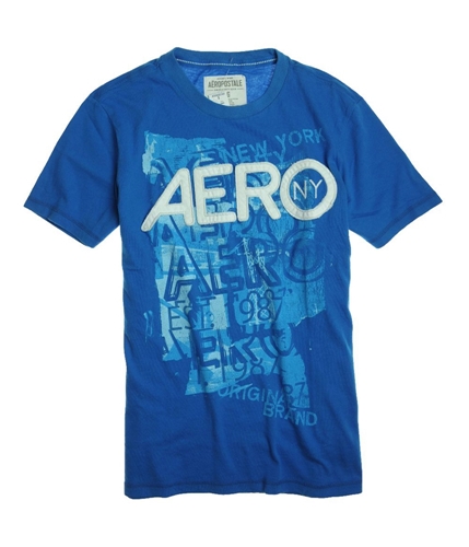 Aeropostale Mens Embellished Aero Graphic T-Shirt 793 XS