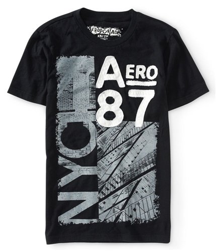 Aeropostale Mens Aero 87 Attitude Skate Graphic T-Shirt 001 S