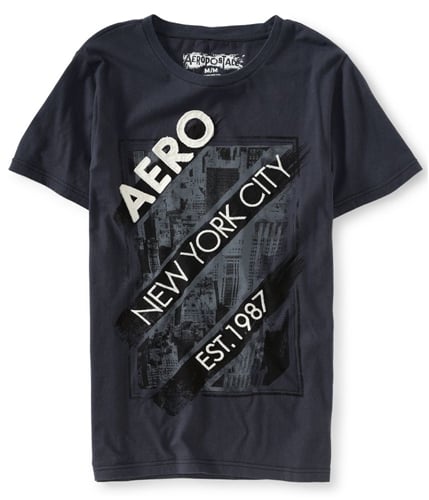 Aeropostale Mens Aero Nyc Attitude Graphic T-Shirt 079 XS