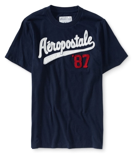 Aeropostale Mens Baseball Graphic T-Shirt 437 XS