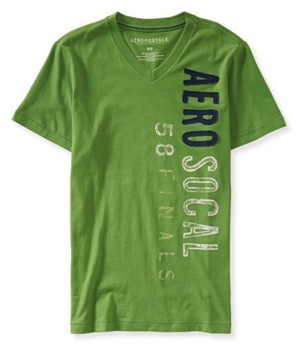 Aeropostale Mens Vertical New York Embellished T-Shirt 358 S