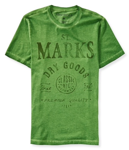 Aeropostale Mens St. Marks Dry Goods Graphic T-Shirt 358 XS