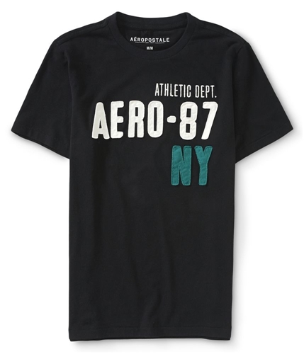 Aeropostale Mens Applique Logo Graphic T-Shirt 001 XS
