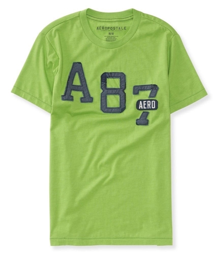 Aeropostale Mens A87 Logo Embellished T-Shirt 302 XS