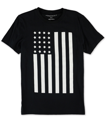 Aeropostale Mens American Flag Graphic T-Shirt 001 XS