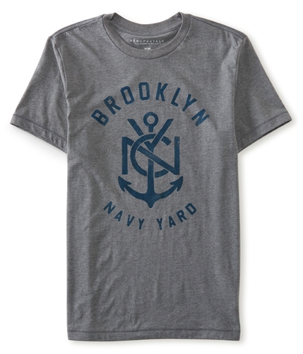Aeropostale Mens Brooklyn Anchor Graphic T-Shirt 053 XS