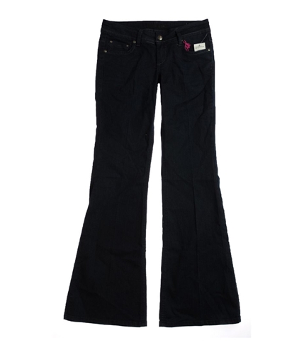 Material Girl Womens Juji Super Denim Flared Jeans encounterwash 5x32
