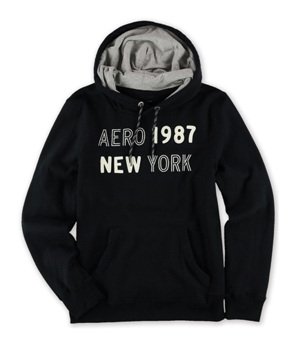 Aeropostale Mens New York 1987 Hoodie Sweatshirt 001 M