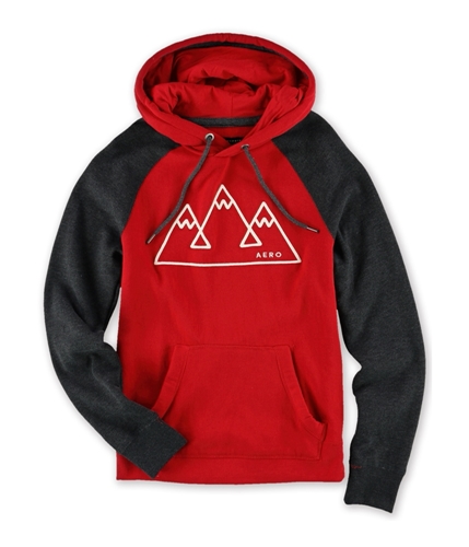 Aeropostale Mens Mountain Logo Hoodie Sweatshirt 620 S