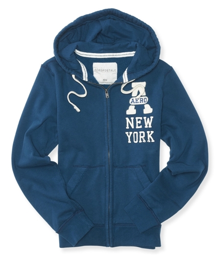 Aeropostale Mens 'A' New York Hoodie Sweatshirt 037 XS