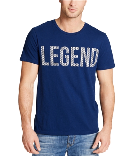 William Rast Mens Legend Graphic T-Shirt estateblue L