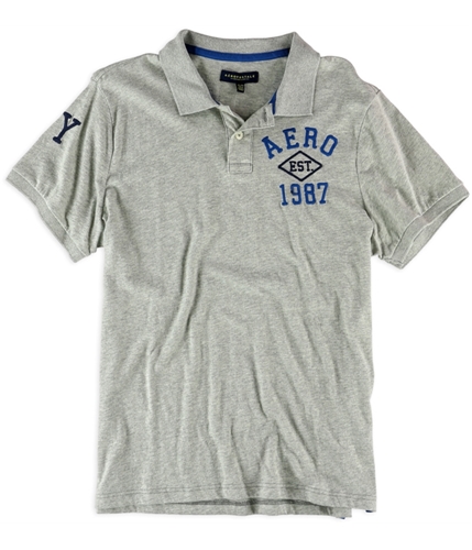 Aeropostale Mens Est. 1987 Rugby Polo Shirt 052 XS